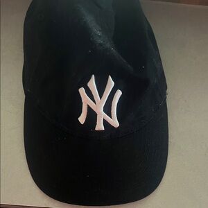 Black Cap with White NY Logo